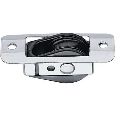 Harken Tapa De Cubierta Pasante Para Bala Inoxidable Silver / Black One Size Harken Tapa De Cubierta Pasante Para Bala Inoxidable Silver / Black One Size