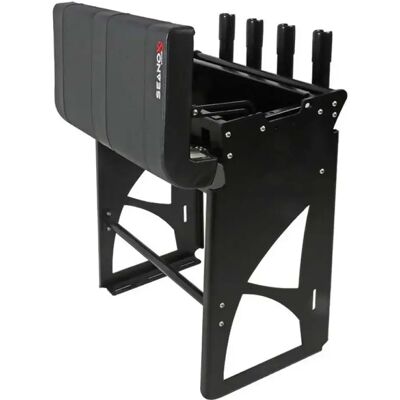 Seanox Base De Poste De Aluminio Negro Inclinado Black One Size Seanox Base De Poste De Aluminio Negro Inclinado Black One Size