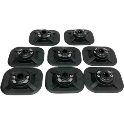 Railblaza Soporte Ribport Oem 8 Unidades Black One Size Railblaza Soporte Ribport Oem 8 Unidades Black One Size