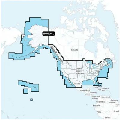 Navionics Gráfico Msd Large Us001l Estados Unidos Y Canadá Multicolour One Size Navionics Gráfico Msd Large Us001l Estados Unidos Y Canadá Multicolour One Size
