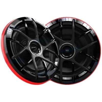 Wet Sounds Altavoz Con Aro Led Rgb De 6 Pulgadas Black / Red One Size Wet Sounds Altavoz Con Aro Led Rgb De 6 Pulgadas Black / Red One Size
