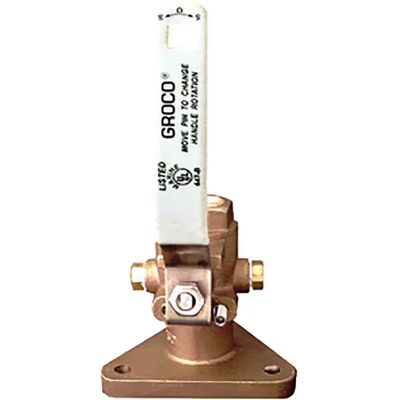 Groco Válvula De Bola Fbv3000 Full Flow 3´´ Bronze One Size Groco Válvula De Bola Fbv3000 Full Flow 3´´ Bronze One Size