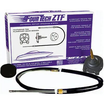Uflex Kit De Dirección Ztf Mach Rotary 11´ Black One Size Uflex Kit De Dirección Ztf Mach Rotary 11´ Black One Size
