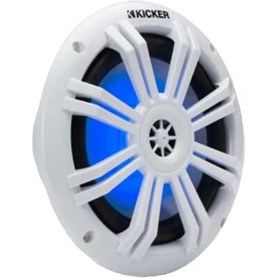 Kicker Altavoz Led Con Sistema Coaxial White 165 mm Kicker Altavoz Led Con Sistema Coaxial White 165 mm
