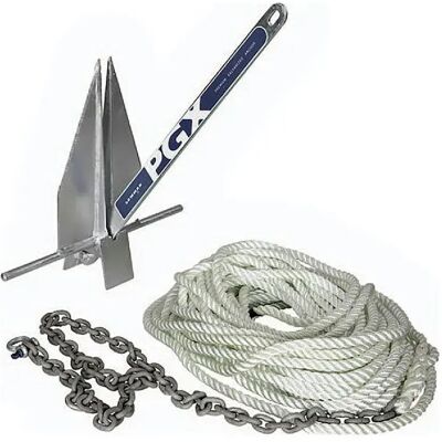 Lewmar Ancla Galvanizado Fluke Silver 3.6 kg Lewmar Ancla Galvanizado Fluke Silver 3.6 kg