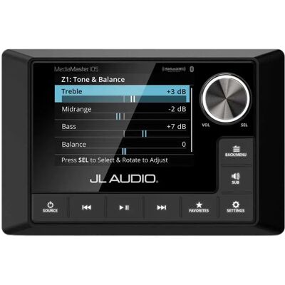 Jl Audio Pantalla Mm105 Media Master Black One Size Jl Audio Pantalla Mm105 Media Master Black One Size