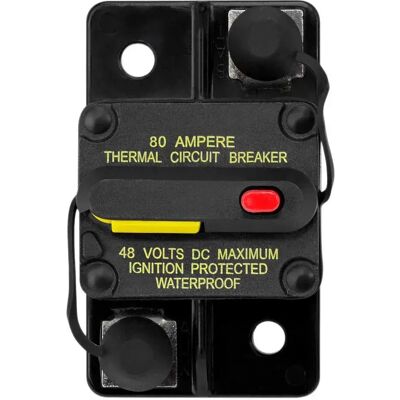 Jl Audio Interruptor Automático Xmd-mcb Black 80A Jl Audio Interruptor Automático Xmd-mcb Black 80A