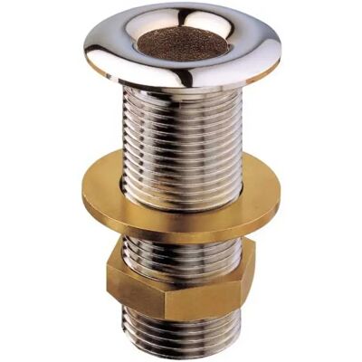 Fortress A Través Del Casco Chrome / Brass 55 x 65 mm Fortress A Través Del Casco Chrome / Brass 55 x 65 mm