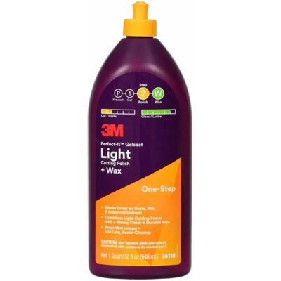 3M Grabando Un Disco Perfect It Gelcoat Light 3.78l Blue One Size 3M Grabando Un Disco Perfect It Gelcoat Light 3.78l Blue One Size