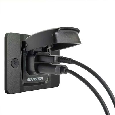 Scanstrut Toma De Carga Rápida Dual Flip Pro Bisel Black One Size Scanstrut Toma De Carga Rápida Dual Flip Pro Bisel Black One Size