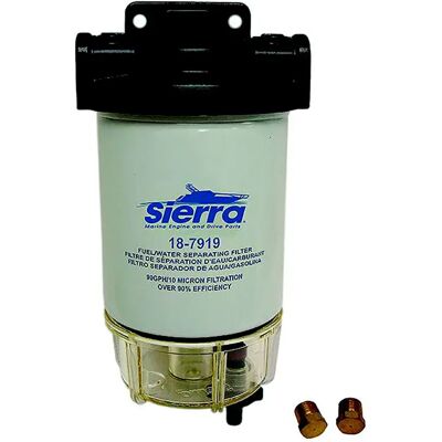 Sierra 79914 Filtro Separador De Combustible Y Agua Clear 9.52 mm Sierra 79914 Filtro Separador De Combustible Y Agua Clear 9.52 mm