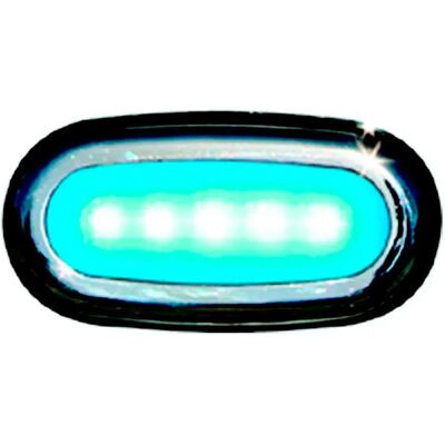 Scandvik Cortesía 5 Luces Led 73x38.1 Mm Silver / Blue One Size Scandvik Cortesía 5 Luces Led 73x38.1 Mm Silver / Blue One Size