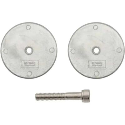 Recmar Conjunto De ánodo De Plataforma 2.1kg Grey 100 mm Recmar Conjunto De ánodo De Plataforma 2.1kg Grey 100 mm