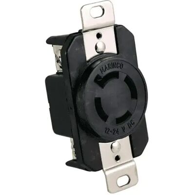 Marinco Toma Del Sistema De Carga Black One Size Marinco Toma Del Sistema De Carga Black One Size