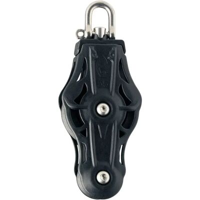 Wichard Polea Giratoria De Grillete De Violín 12 Mm Black 55 mm Wichard Polea Giratoria De Grillete De Violín 12 Mm Black 55 mm