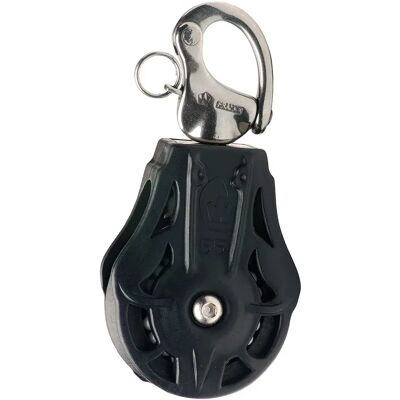 Wichard Polea De Roldana De Enganche Giratorio Simple Black 55 mm Wichard Polea De Roldana De Enganche Giratorio Simple Black 55 mm