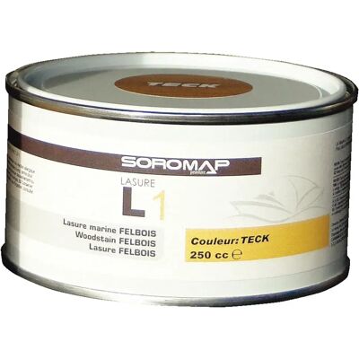 Soromap Gel Lasure L1 750ml Teak One Size Soromap Gel Lasure L1 750ml Teak One Size