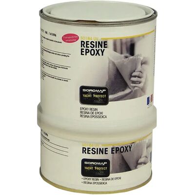 Soromap Resina Epoxi Anti Uv So184uv 1.5kg Clear One Size Soromap Resina Epoxi Anti Uv So184uv 1.5kg Clear One Size