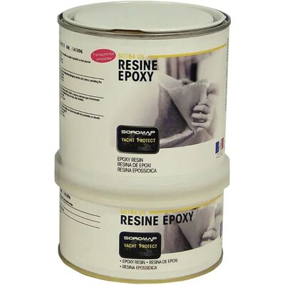 Soromap Resina Epoxi Anti Uv So184uv 450g Clear One Size Soromap Resina Epoxi Anti Uv So184uv 450g Clear One Size