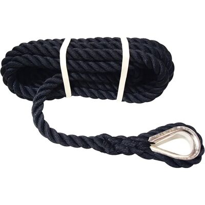 Cousin Cabo De Amarre Poliéster 7 M Black 16 mm Cousin Cabo De Amarre Poliéster 7 M Black 16 mm