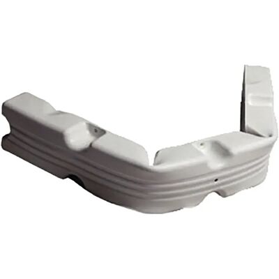 Majoni Guardabarros Flexible White 100 x 12 x 7 cm Majoni Guardabarros Flexible White 100 x 12 x 7 cm