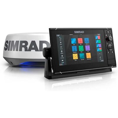Simrad Radar Nss Evo 3s 9´´ Halo 20 Plus Set Black One Size Simrad Radar Nss Evo 3s 9´´ Halo 20 Plus Set Black One Size