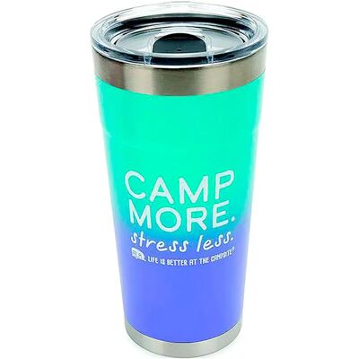 Camco Taza Acero Inoxidable Camp More 591ml Gradient Blue / Purple One Size Camco Taza Acero Inoxidable Camp More 591ml Gradient Blue / Purple One Size