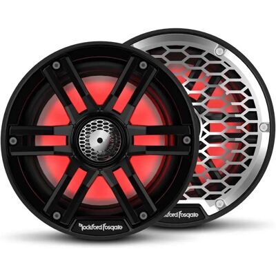 Rockford Fosgate Altavoz Color Optix 150w Black / Silver 165.1 mm Rockford Fosgate Altavoz Color Optix 150w Black / Silver 165.1 mm