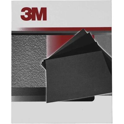 3M Lija Al Agua 734 P1000 Black One Size 3M Lija Al Agua 734 P1000 Black One Size