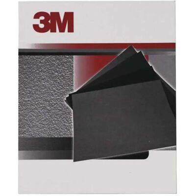 3M Lija De Agua 734 P320 Black One Size 3M Lija De Agua 734 P320 Black One Size
