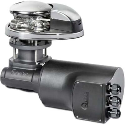 Quick Molinete De Ancla Dp2 Low Profile 12v 700w Grey / Black 6 mm Quick Molinete De Ancla Dp2 Low Profile 12v 700w Grey / Black 6 mm