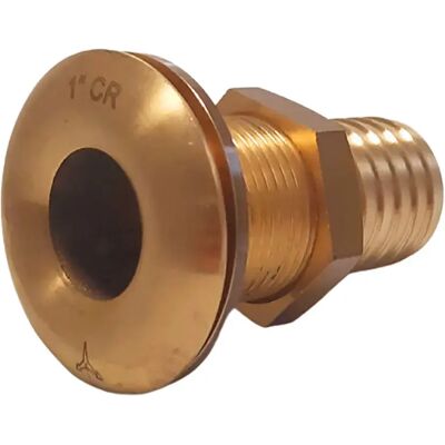 Maestrini Pasacasco Latón Cromado Gs30778 1´´ Brass One Size Maestrini Pasacasco Latón Cromado Gs30778 1´´ Brass One Size