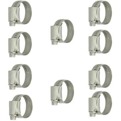 Recmar Abrazadera Acero Inoxidable Smo254 12 Mm 10 Unidades Silver 19-28 mm Recmar Abrazadera Acero Inoxidable Smo254 12 Mm 10 Unidades Silver 19-28 mm
