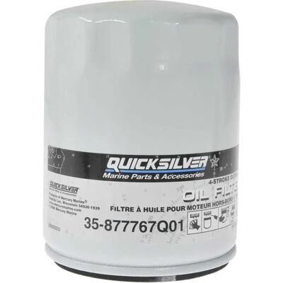 Quicksilver Filtro De Aceite Verado 135-200hp 877767q01 White One Size Quicksilver Filtro De Aceite Verado 135-200hp 877767q01 White One Size