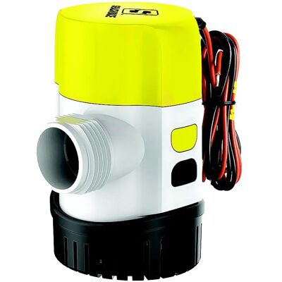 Seachoice Bomba De Sentina Sumergible De 600 Gph 2.5a 12v White / Black / Yellow One Size Seachoice Bomba De Sentina Sumergible De 600 Gph 2.5a 12v White / Black / Yellow One Size