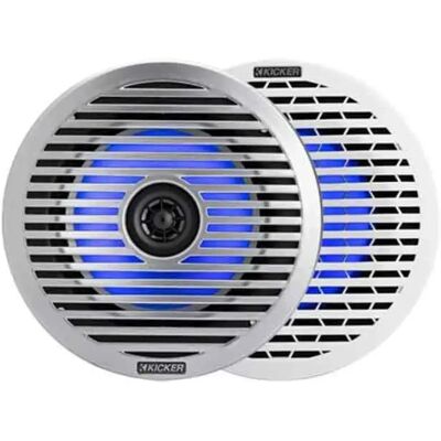 Kicker Altavoz 160 Mm 2 Unidades White / Silver One Size Kicker Altavoz 160 Mm 2 Unidades White / Silver One Size
