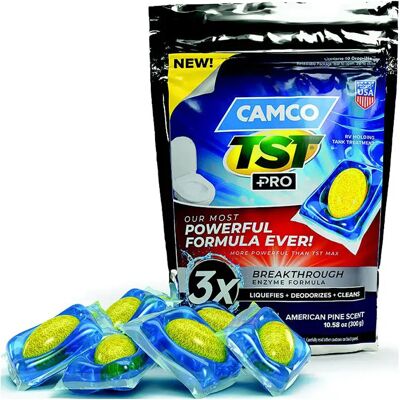 Camco Almohadilla Tst Pro Dropins Blue / Yellow One Size Camco Almohadilla Tst Pro Dropins Blue / Yellow One Size