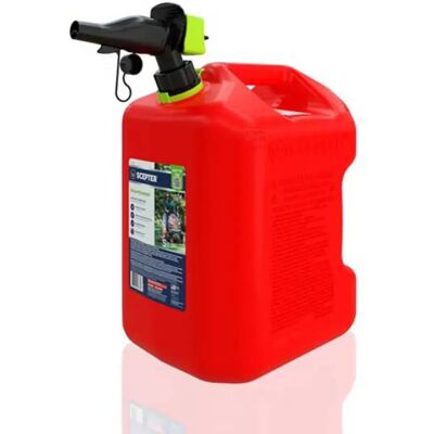 Scepter Depósito De Gasolina Con Control Inteligente Y Asa Trasera 19l Red One Size Scepter Depósito De Gasolina Con Control Inteligente Y Asa Trasera 19l Red One Size