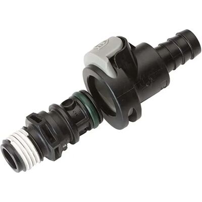 Attwood Conector Universal Sin Pulverización Black 1/4´´ Attwood Conector Universal Sin Pulverización Black 1/4´´