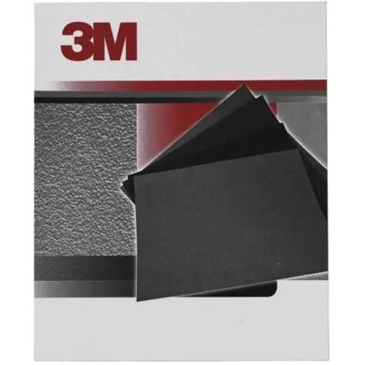 3M 734 P240 Lija Al Agua 50 Unidades Black 227 x 280 mm 3M 734 P240 Lija Al Agua 50 Unidades Black 227 x 280 mm