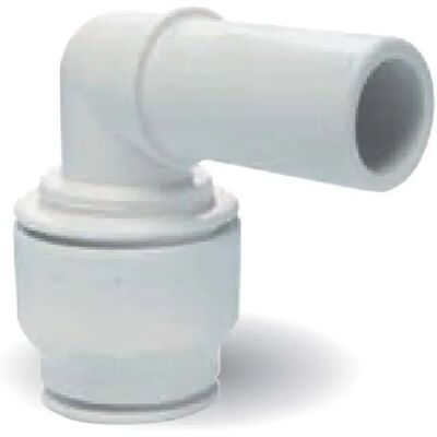 John Guest Conector De Codo Twist Lock White One Size John Guest Conector De Codo Twist Lock White One Size