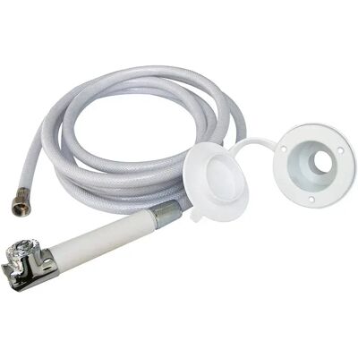 Kent Ducha De Mano Empotrada De Agua Fría 4 M White 55 mm Kent Ducha De Mano Empotrada De Agua Fría 4 M White 55 mm