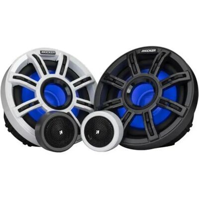 Kicker Altavoz Mss Premium 4 Ohm 165 Mm 200w Black / White One Size Kicker Altavoz Mss Premium 4 Ohm 165 Mm 200w Black / White One Size