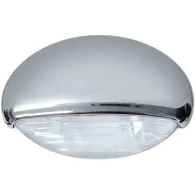 Quick Luz Led De Cortesía Eyelid 8 Mm Chrome / Red One Size Quick Luz Led De Cortesía Eyelid 8 Mm Chrome / Red One Size