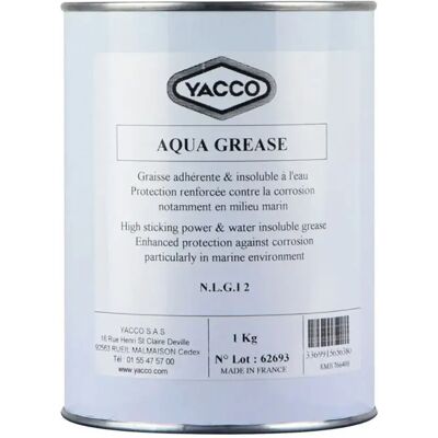 Yacco Grasa Acuosa 1kg Clear One Size Yacco Grasa Acuosa 1kg Clear One Size