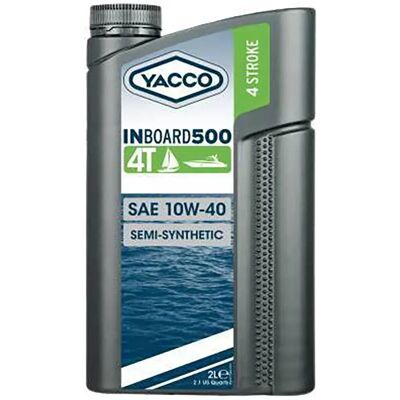 Yacco Aceite Inboard 500 4t 10w40 5l Green One Size Yacco Aceite Inboard 500 4t 10w40 5l Green One Size
