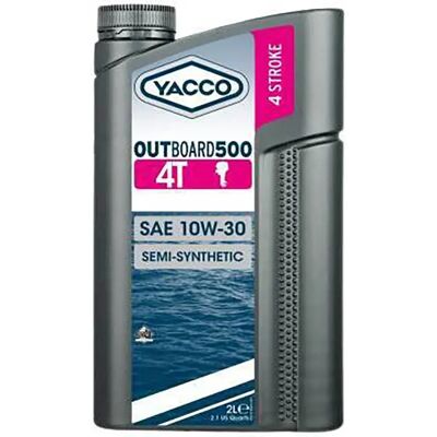 Yacco Aceite Outboard 500 4t 10w30 2l Green One Size Yacco Aceite Outboard 500 4t 10w30 2l Green One Size