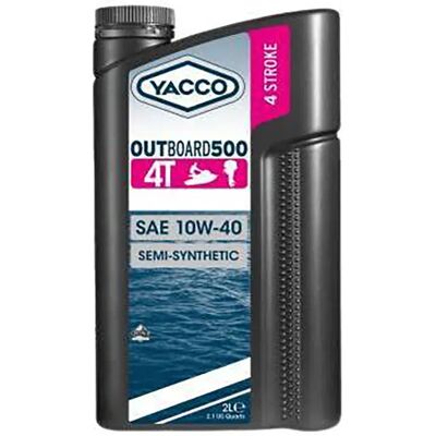Yacco Aceite Outboard 500 4t 10w40 5l Green One Size Yacco Aceite Outboard 500 4t 10w40 5l Green One Size