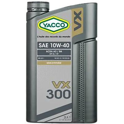 Yacco Aceite Vx300 10w40 5l Green One Size Yacco Aceite Vx300 10w40 5l Green One Size