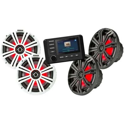 Kicker Altavoz Kmc4 Dual Pack 6.5´´ Black / White One Size Kicker Altavoz Kmc4 Dual Pack 6.5´´ Black / White One Size